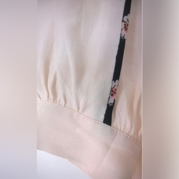 Ba&sh V-neck Franny Mini Dress size 3/L (fits like a M), color poudre EUC - Picture 7 of 10